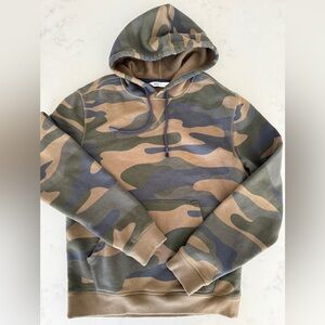 Mens DSG Camo Hoodie Green Small